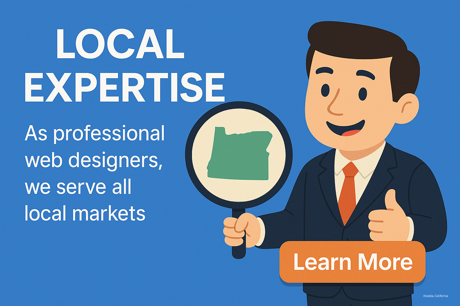 Local Arcadia, California Web Design